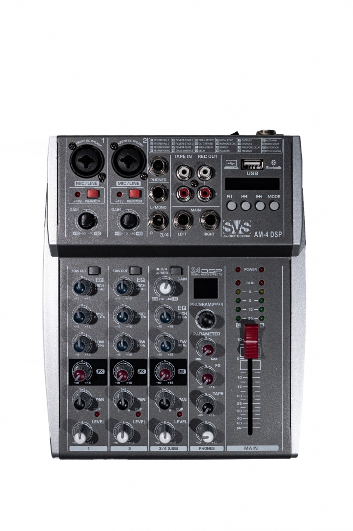 SVS Audiotechnik mixers AM-4 DSP Аналоговый микшерный пульт, 4-канала в Димитровграде